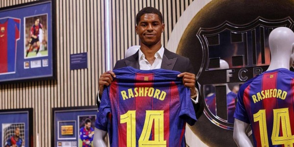 巴萨签西甲3000万锋霸接替莱万，拉什福德或被退货！成新三叉戟！